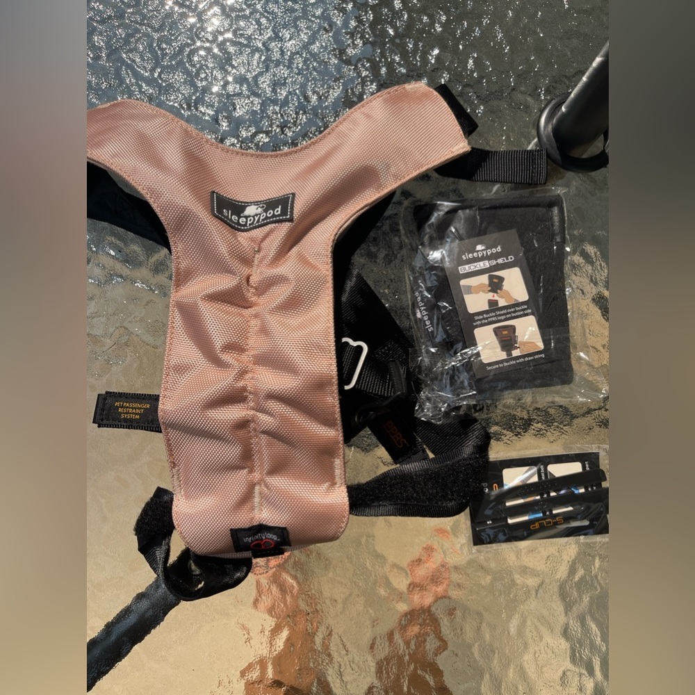 Sleepypod Click It Large Harness Blush
